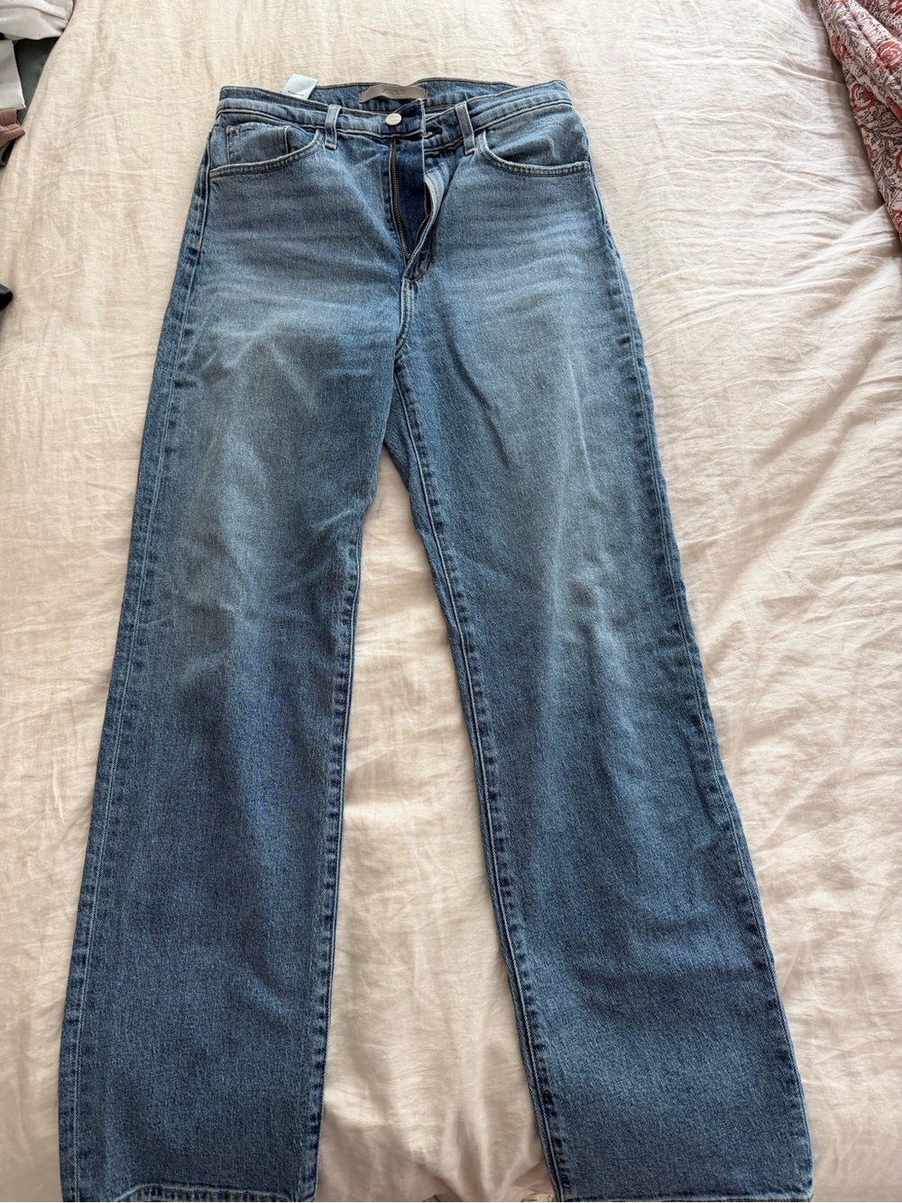 Joe's Jeans Wide Leg Flare in Medium Blue Wash